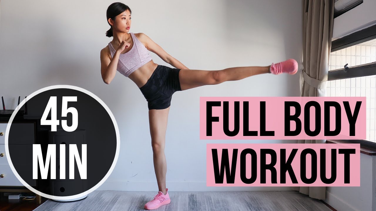 45 min Full Body Workout to BURN MAX CALORIES (Results in 2 Weeks) ~ Emi - YouTube