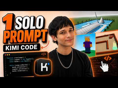 Kimi K3 a prueba: cuatro proyectos 3D y una sorpresa con OpenCode
