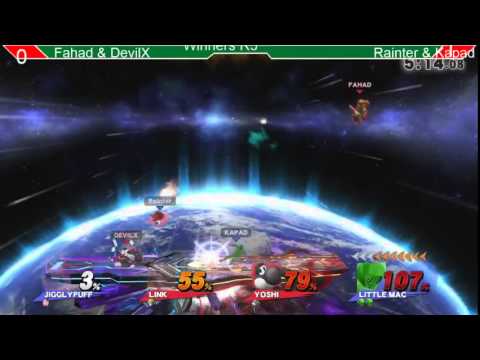 Smash 4 Doubles Kapad & Rainter Vs Fahad & DevilX Winners R3
