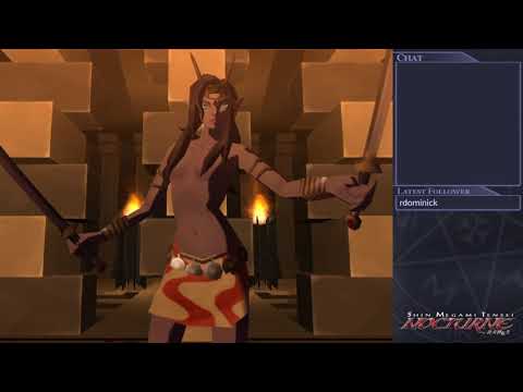 Thor, Dante and Nihilo Assembly base? | Shin Megami Tensei: Nocturne | Hard Mode | Blind | Day 4 VOD