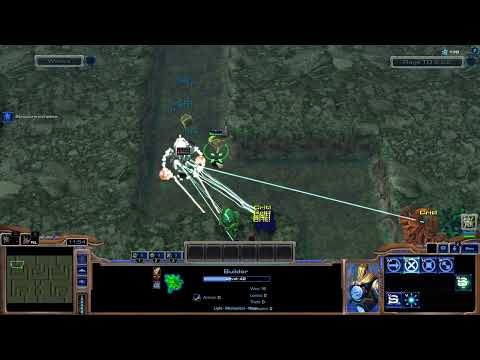 Starcraft 2 Arcade Map Rage TD Easy Hardcore Fast Difficulty Solo #17