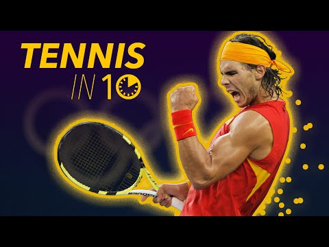 How to Play Tennis in 10 MINUTES - Forehand, Backhand, Serve Lesson
