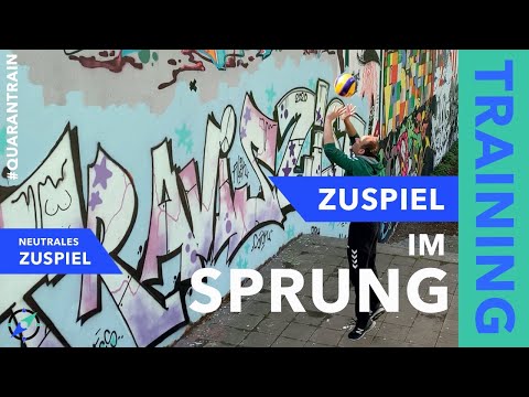 Das Zuspiel im Sprung tarnen - Zuspieltraining Teil 5