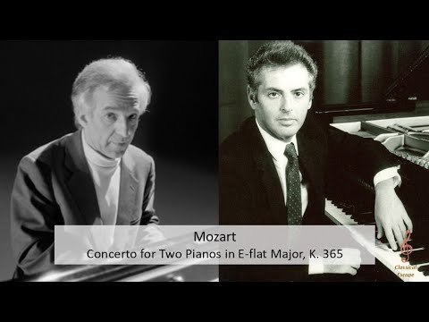 Mozart - Concerto for Two Pianos in E-flat Major, K. 365