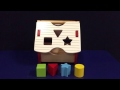 Viga Wooden Activity Farm Shape Sorter