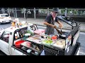 Truck Wok Skills Master Chef Cooking On The Road Thai Street Food