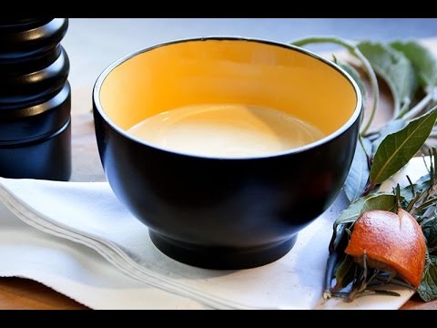 Sauce mousseline orange sanguine