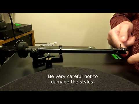 Rega Arm set up 2 - RB250 / RB202 / RB220