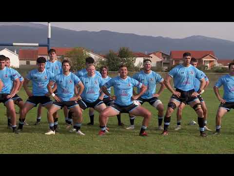New Zealand - Northland Tarara Croatian rugby team perform HAKA! (Sinj, Croatia 27.10.2024.)