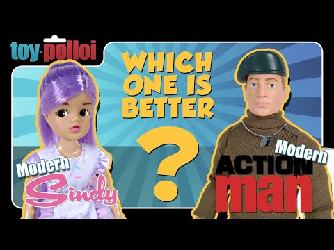 Which one is better? Modern Sindy or Modern Action Man? - Toy Polloi