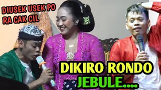Download lagu Cak Percil Cs Kaget Sindene Isek SMA Dikiro Rondo Anak Loro mp3