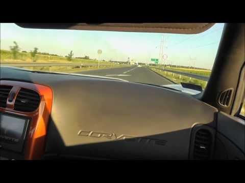 Beast: Ride in a Chevrolet Corvette C6 Z06 Amazing Sound!