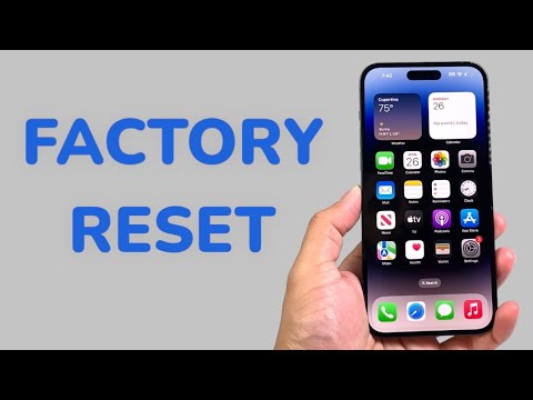 How To Factory Reset iPhone 14 Pro Max