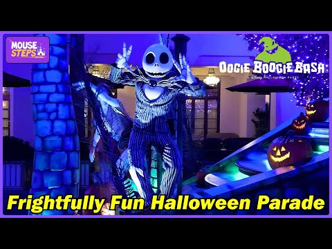Frightfully Fun Parade 2025 w/New Look Jack Skellington - Oogie Boogie Bash (4K) - Disneyland Resort