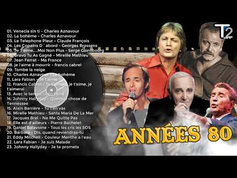 Charles Aznavour, Jean-Jacques Goldman, Gilbert Bécaud, Claude François, Georges Brassens ♫ ♫Best of