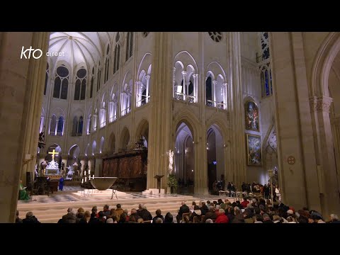 Vêpres du 18 janvier 2025 à Notre-Dame de Paris