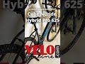 Видео о Велосипед Cube Nuride Hybrid Pro 625 grey´n´blue 432702-50 Easy Entry, 432702-58 Easy Entry, 432702-54 Easy Entry