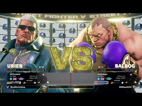 Grip | ADTerminal (urien) VS (balrog) ivoire | mopuulapo... Masterz TV