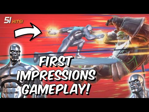 Silver Surfer Rank Up & First Impressions Gameplay! - Act 4 Maestro - Marvel Contest of Champions