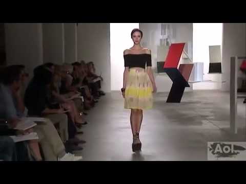 Marcelina na pokazie Vena Cava Wiosna/Lato 2011
