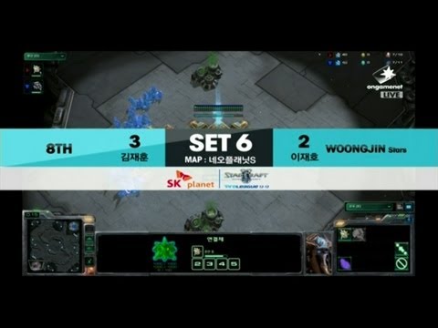 SPL [01.27] 8th vs Woongjin 6SET / Neo Planet S- Starcraft 2,esportstv