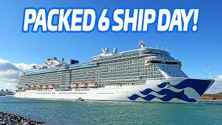 6 Cruise Ship Day in Port Canaveral | Utopia of the Seas, Disney Wish, Explorer & More