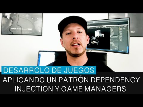Aplicando un patrón Dependency Injection al desarrollar juegos en Unity y game managers
