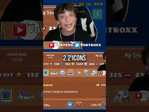 Vortrox rages at The Ultimate Phase and sends a message to Giron #geometrydash #vortrox #gd