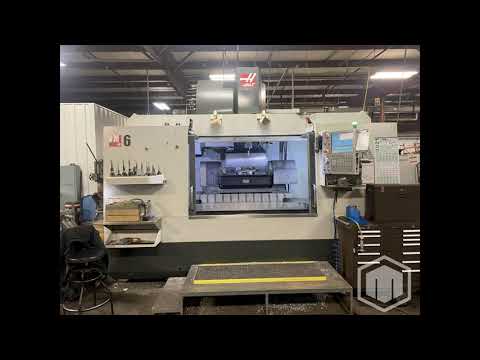Used Haas VM-6 with TR 310 5-Axis Trunion Table