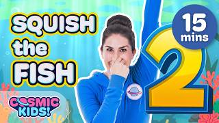 NEW! Squish the Fish 2 | Cosmic Kids Yoga Adventure