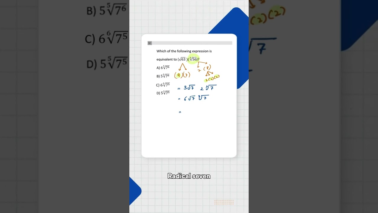 DIFFICULTY LEVEL - 4  SAT QUESTION