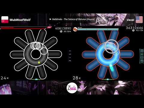 Scorewatch Score Show: WubWoofWolf VS Vaxei | Helblinde - The Solace of Oblivion [Aspire] - osu!