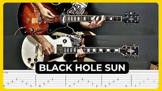 Black Hole Sun - Soundgarden | Tabs | Guitar Lesson | Cover | Tutorial | Solo | All Guitar Parts
