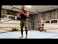 HOW TO BUILD A WWE RING | Adam Scherr / Braun Strowman Pro Wrestling Training In The Ring with AJZ
