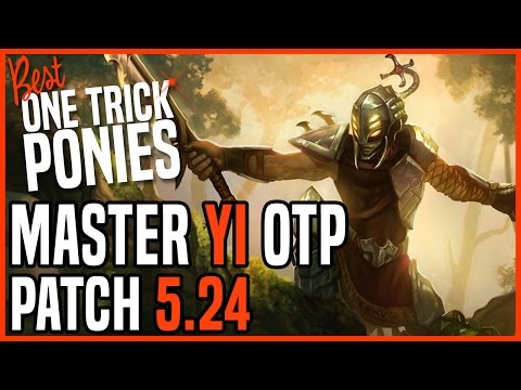 Patch 5.24 Master Yi Jungle OTP - Ranked Master NA [12/29/15]