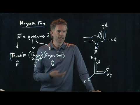 Magnetic Force and the Right Hand Rule | Physics with Professor Matt Anderson | M23-02