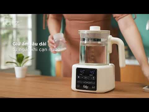 Máy đun và hâm nước pha sữa điện tử Quick E1 | coolmom.vn