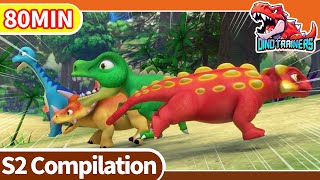 Download lagu Kompilasi Pelatih Dinosaurus S2 [25-32] | Dinosaurus untuk Anak-Anak | T-Rex | Kartun | Mainan | Robot | Jurassic mp3
