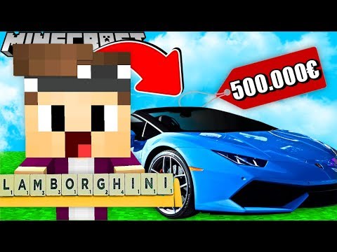 ICH KAUFE ALLES WAS DU BUCHSTABIERST IN MINECRAFT!