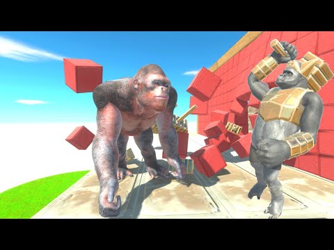 GHOR CHALLENGE - INFERNALS VS PRIMATES - ANIMAL REVOLT BATTLE SIMULATOR