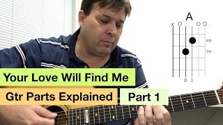How to play - Your Love Will Find Me - Using open chord voicing (1)