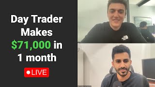 How This Trader Made $71,000 In One Month | Interview w/ raketrades & Umar Ashraf
