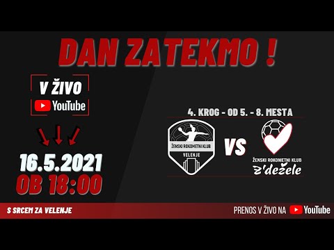 4. KROG : Končnica od 5. - 8.:  ŽRK Velenje - ŽRK Z'Dežele