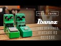 Ibanez TS-808 and TS-9 Vintage Vs Reissue! The Ultimate Tube Screamer Shootout!! Pedal Empire