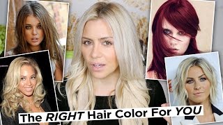 The Right Hair Color for YOUR Skin tone + How To Find Your Skin Tone