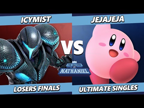 The Return of Nathaniel LOSERS FINALS - IcyMist (Dark Samus) Vs. JeJaJeja (Kirby) Smash Ultimate
