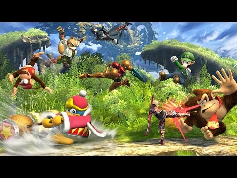 Smash Wii U: Let's Play 8-Player Smash With Amiibo