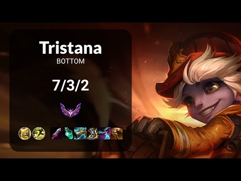 Tristana vs Kog'Maw BOTTOM - KR MASTER Patch 15.3