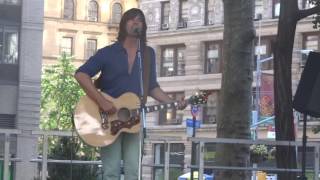 &quot;Singular Girl&quot; - Rhett Miller -Madison Square Park- NYC- September 17 2016