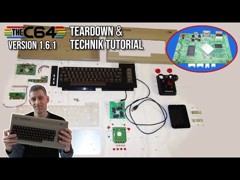 TheC64 / C64 Maxi (Version 1.6.1) - Teardown, Review & Hardware Guide 2024